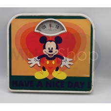 Disney Mickey Mouse topolino bilancia da bagno vintage 