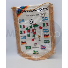 Italia 90 Fifa World Cup gagliardetto prodotto ufficiale 