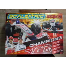 Scalextric Champions Michael Schumacher Jenson Button sigillata 